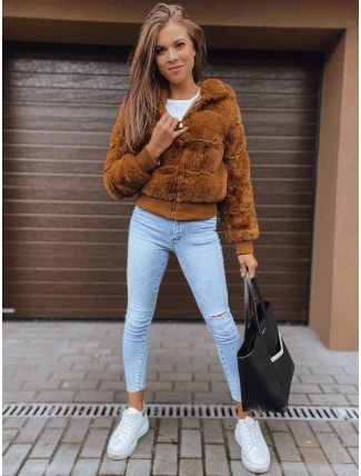 Dámská velbloudí bunda FERNANDA FashionStreet TY2285 Dámská velbloudí bunda FERNANDA FashionStreet TY2285