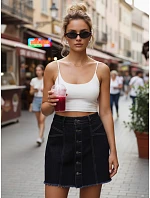 Dámská modrá sukně-šortky FashionStreet SY0528