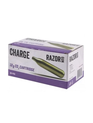 Kapsle RazorGun CO2 12g - 50 kusů v krabici