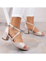 Sandály na podpatku Sergio Leone W SK367C Sandály na podpatku Sergio Leone W SK367C