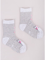 Yoclub Ponožky vzor 6-Pack SKA-0006G-AA00-010 Vícebarevné