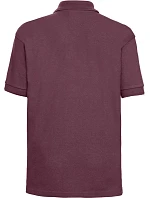 Russell Athletic 599B Dětské piqué polo z těžké bavlny 10.599B burgundy
