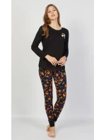 Dámské pyžamo dlouhé Halloween Dámské pyžamo dlouhé Halloween
