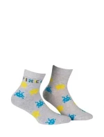 Chlapecké vzorované ponožky Wola W44.P01 U44.P01 33-38