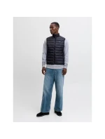 Jack&Jones pánská vesta bez rukávů JJEBRADLEY LIGHT BODYWARMER COLLAR NOO 12280973 BLACK Jack&Jones pánská vesta bez rukávů JJEBRADLEY LIGHT BODYWARMER COLLAR NOO 12280973 BLACK