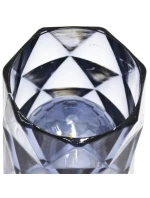 MINI DEKORATIVNÍ LAMPA 6 CM ŠEDÁ TEPLÁ BÍLÁ 1 LED