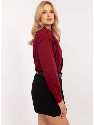 DHJ košile KS 9213 1.77P bordó DHJ košile KS 9213 1.77P bordó