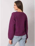 Mikina RV BL 7446.99 tmavě fialová Mikina RV BL 7446.99 tmavě fialová