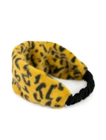 Art Of Polo 23472 Fuzzy Leopard dámská čelenka