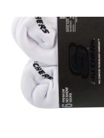 Skechers 6ks Unisex 1/2 froté ponožky S118210-WHT White 41-46