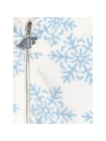 4FWarm oversize dívčí fleece s potiskem 4F 4FJRAW25TFLEF440-90A