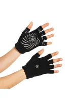 Protiskluzové rukavice bez prstů Gaiam 54029 Protiskluzové rukavice bez prstů Gaiam 54029