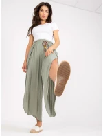 Dámské kalhoty TW SP BI 81378.24P khaki