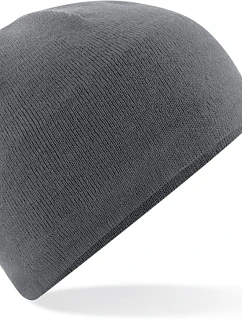 Beechfield B 501 Voděodpudivá pletená čepice 53.0501 graphite grey