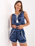 Šortky AT SN 2501A.02 tmavě modrá