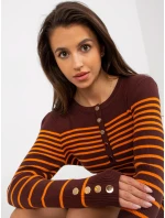 Šaty EM SK NG 2316.12P tmavě hnědé Šaty EM SK NG 2316.12P tmavě hnědé