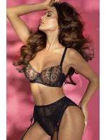 Podvazkový pás V-10792 černý - Axami