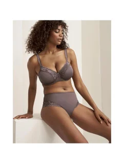 Kalhotky Ladyform Soft Maxi šedofialová 6437 - Triumph