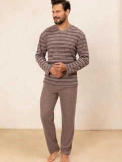 Pyžamo Regina 490 dlouhé/r M-2XL Z25/26 pánské froté