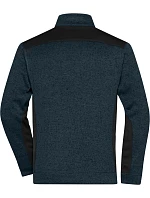 Daiber JN 864 Pánská pracovní fleece bunda 1/2 zip - Strong 02.0864 navy/navy