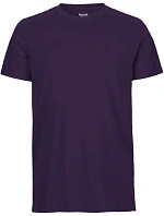 Neutral O 61001 Pánské tričko z bio bavlny 77.6101 purple Neutral O 61001 Pánské tričko z bio bavlny 77.6101 purple