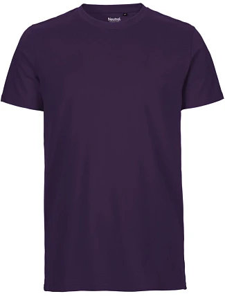 Neutral O 61001 Pánské tričko z bio bavlny 77.6101 purple Neutral O 61001 Pánské tričko z bio bavlny 77.6101 purple