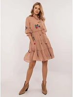 Šaty LK SK 509768.34 camel Šaty LK SK 509768.34 camel
