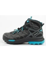 AKU Rocket Mid DFS GTX dámské turistické boty - black/turquoise