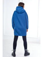 Zateplená mikina s kapucí z džínoviny Zateplená mikina s kapucí z džínoviny