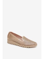 Dámské síťované polobotky Zlaté Flariette