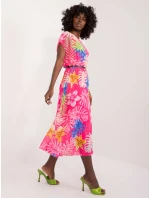 Šaty DHJ SK 8839 3.30 tmavě růžová Šaty DHJ SK 8839 3.30 tmavě růžová