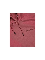 Dámská mikina PEAK PERFORMANCE W Original Small Logo Hood, červená