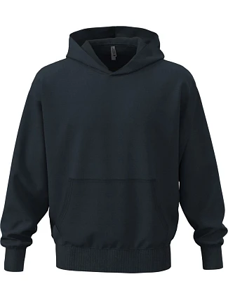 Next Level Apparel N 9307 Těžká oversize unisex mikina s kapucí 08.9307 midnight navy Next Level Apparel N 9307 Těžká oversize unisex mikina s kapucí 08.9307 midnight navy