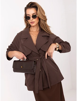 Kabát IT CZ FL10069.85 hnědý