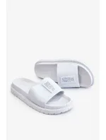 Dámské pantofle Big Star - bílé