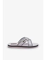 Dámské pantofle s pěnovou podrážkou Big Star Bílá Dámské pantofle s pěnovou podrážkou Big Star Bílá