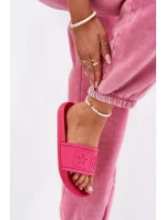 Dámské módní pantofle Big Star - růžové
