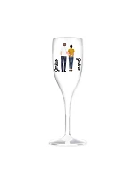 Personalizovaná nerozbitná prosecco sklenice s párem Personalizovaná nerozbitná prosecco sklenice s párem