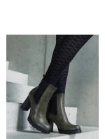 Boty na podpatku model 206439 Solea Boty na podpatku model 206439 Solea