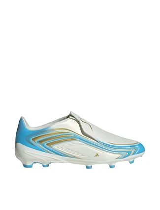 Dětské kopačky adidas F50 Messi League LL FG bílo-modré IH1907