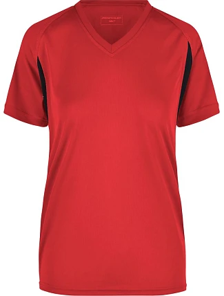 Daiber JN 316 Dámské běžecké tričko 02.0316 red/black