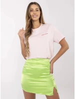 Tričko D12022M02738A světle růžové