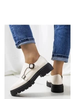 Dámské polobotky 210007BE-LA Ecru s černou - La.Fi Laura Dámské polobotky 210007BE-LA Ecru s černou - La.Fi Laura