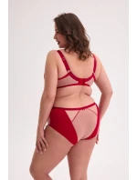 POLOMĚKKÁ MAXI PODPRSENKA AINA ART 1273 ČERVENÁ