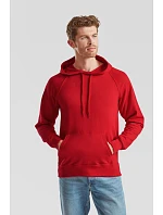 Fruit of the Loom Lightweight Hooded Sweat Pánská raglánová mikina s kapucí 16.2140 heather grey Fruit of the Loom Lightweight Hooded Sweat Pánská raglánová mikina s kapucí 16.2140 heather grey
