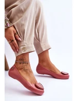 Dámské baleríny ZAXY se srdcem LL285028 Růžová