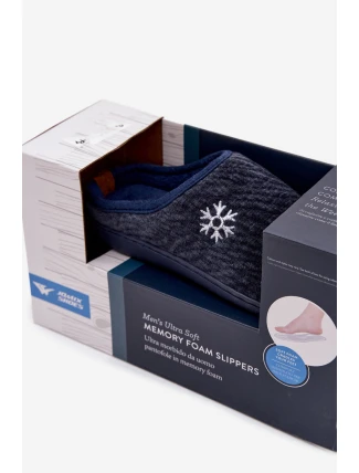 Pánské domácí pantofle Darline – granátové