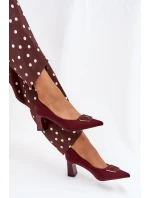 Lodičky na sloupku model 216089 Step in style