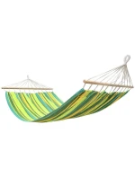 ZAHRADNÍ HOUPACÍ SÍŤ PRO 2 OSOBY 200X150 CM S TYČÍ 1052724