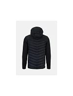 Bunda Peak Performance M Frost Down Hybrid Hood, černá Bunda Peak Performance M Frost Down Hybrid Hood, černá